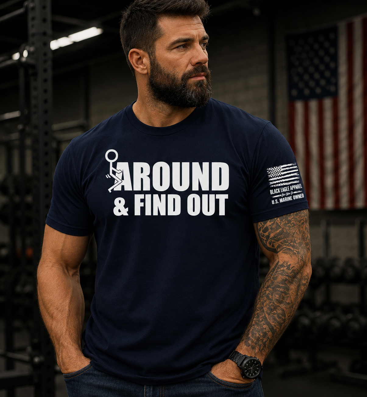 F Around Find Out Stick Figure