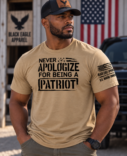 Never Apologize For Being a Patriot