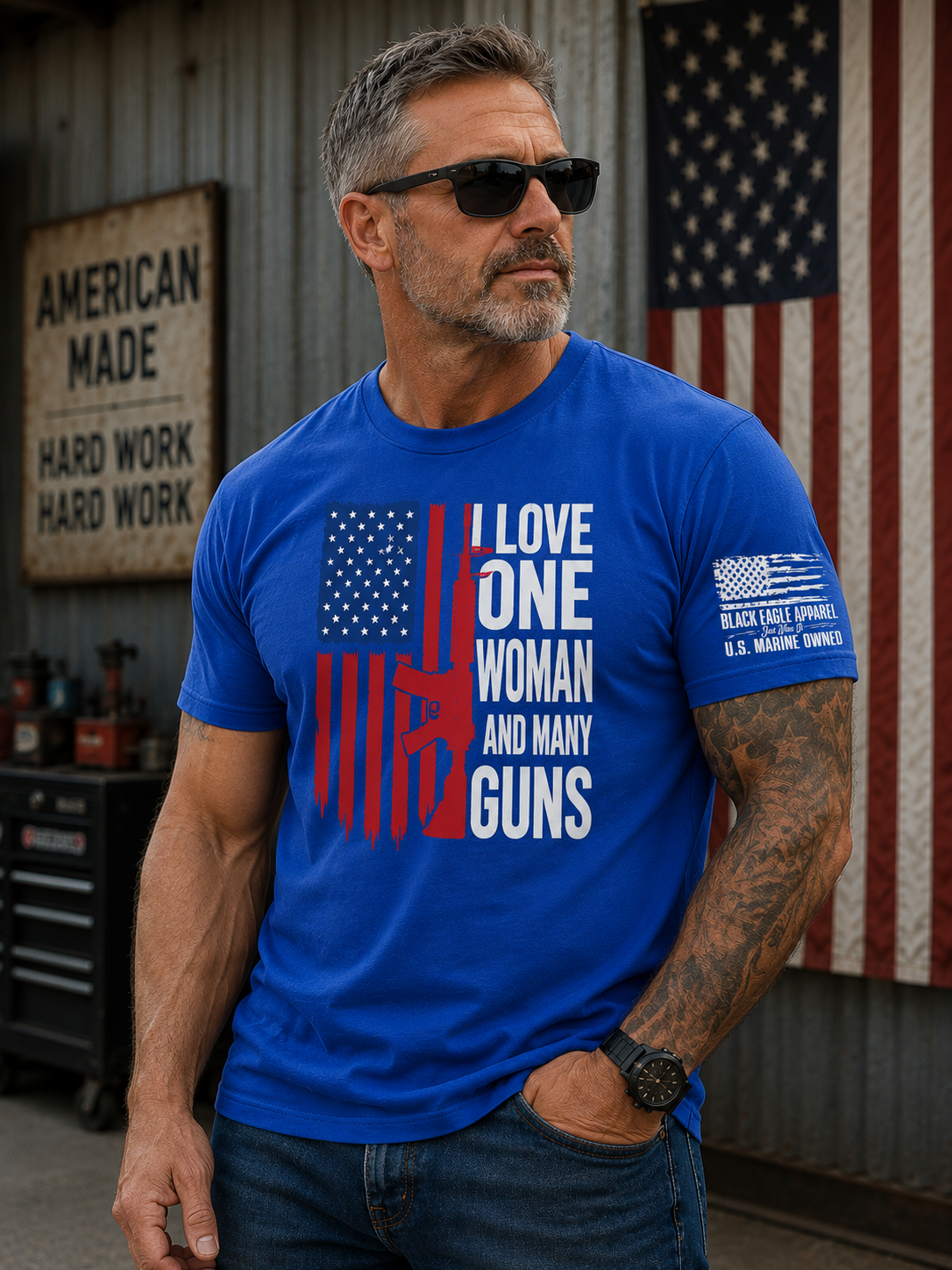 I Love One Woman And Many Guns