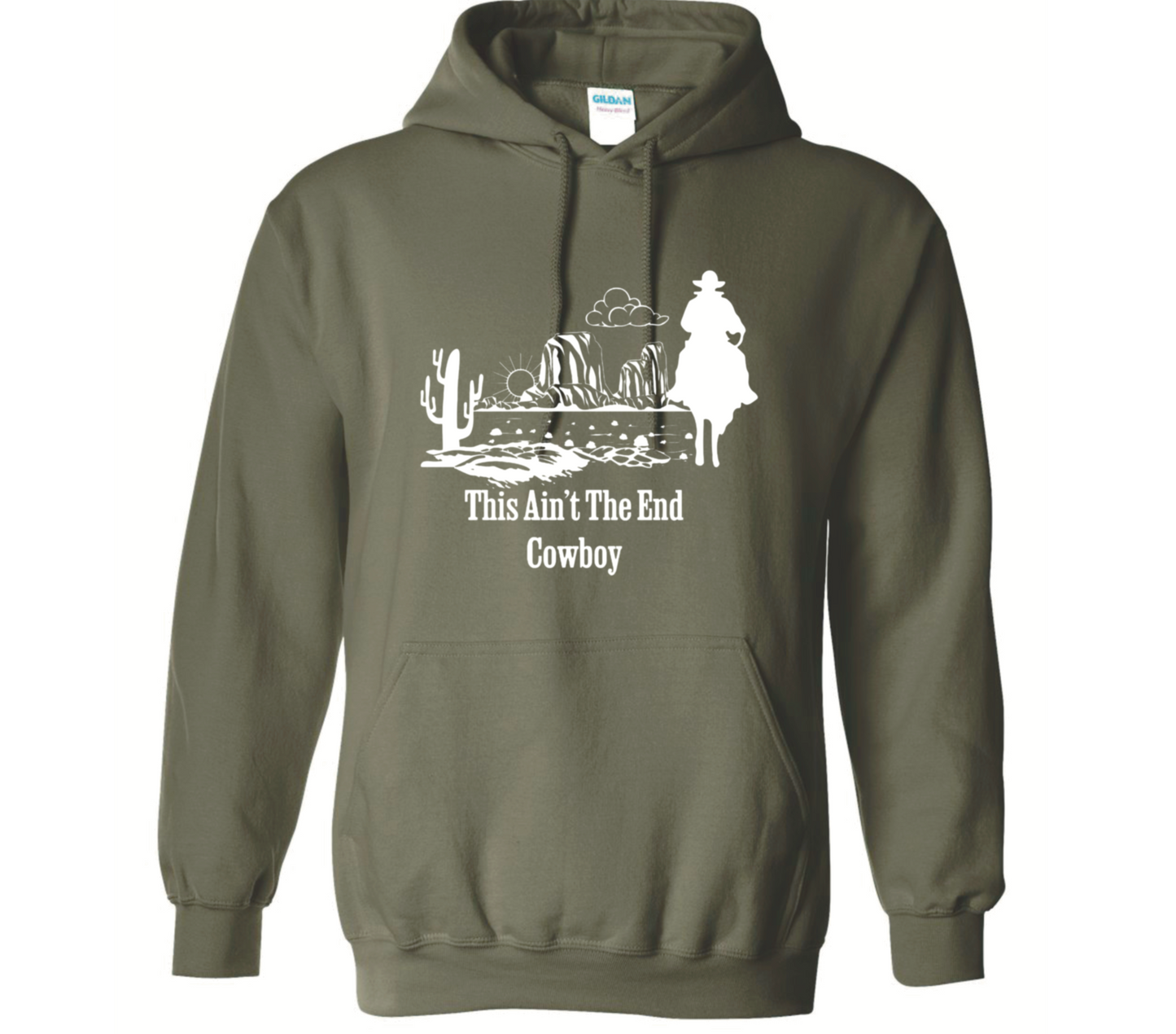 This Ain’t The End Cowboy Hoodie