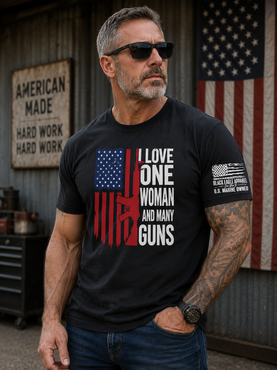 I Love One Woman And Many Guns