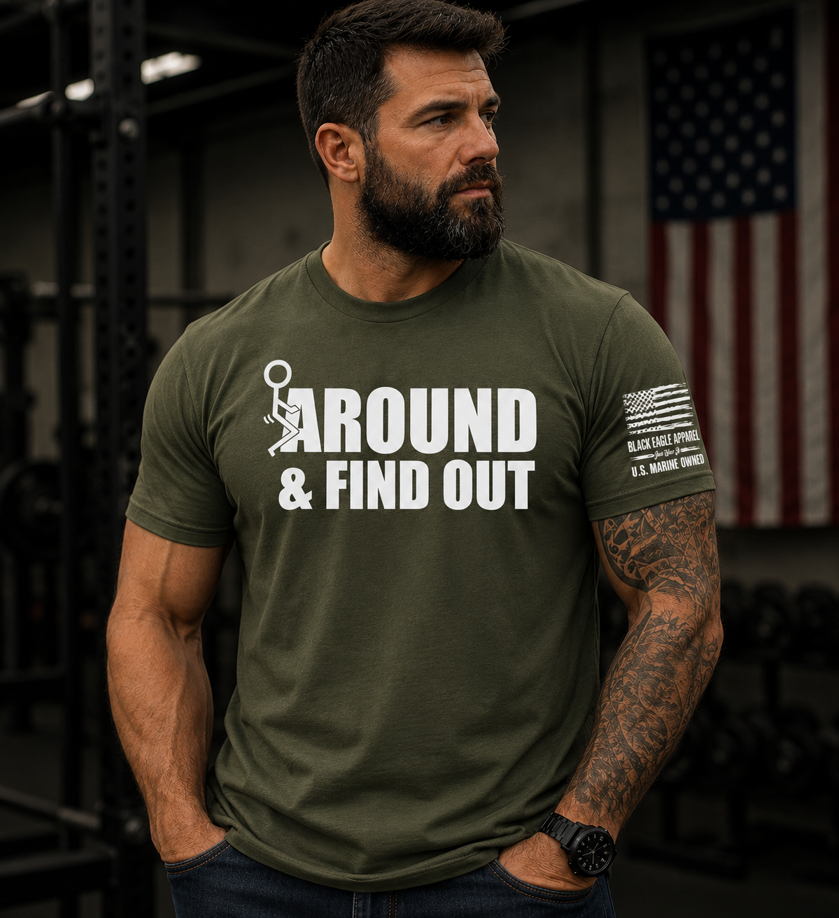 F Around Find Out Stick Figure