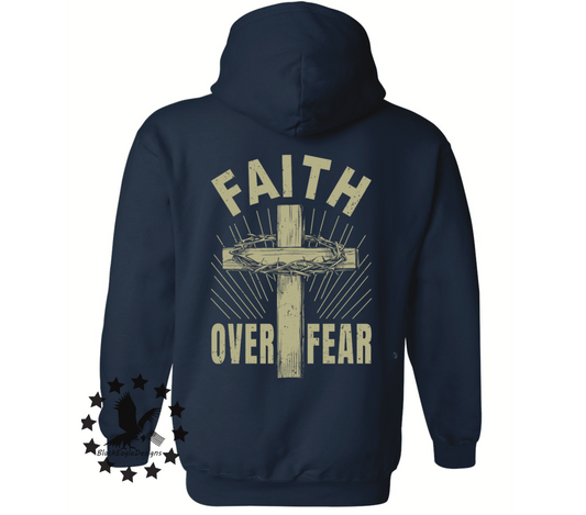Faith Over Fear - Black Eagle Apparel