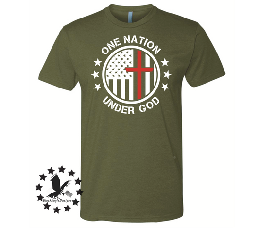 One Nation Under God - Black Eagle Apparel