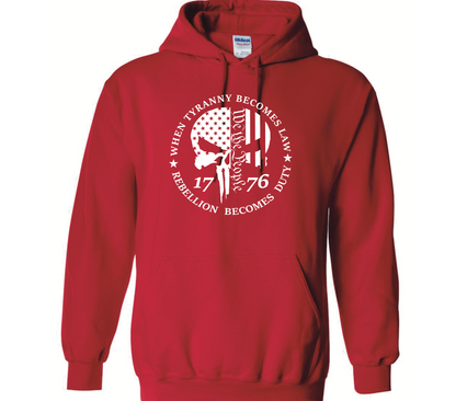 When Tyranny Becomes Law, Rebellion Becomes Duty Hoodie