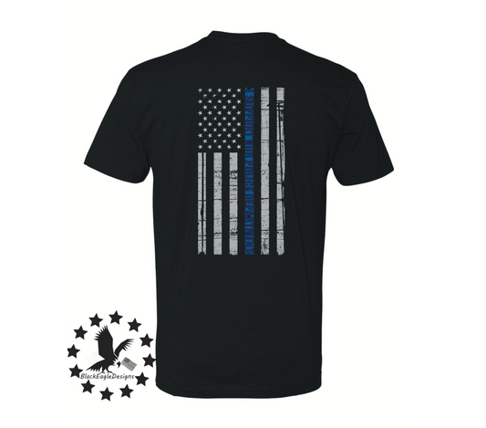 Thin Blue Line Flag - Black Eagle Apparel