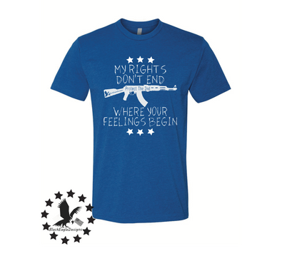 Rights Over Feelings - Black Eagle Apparel
